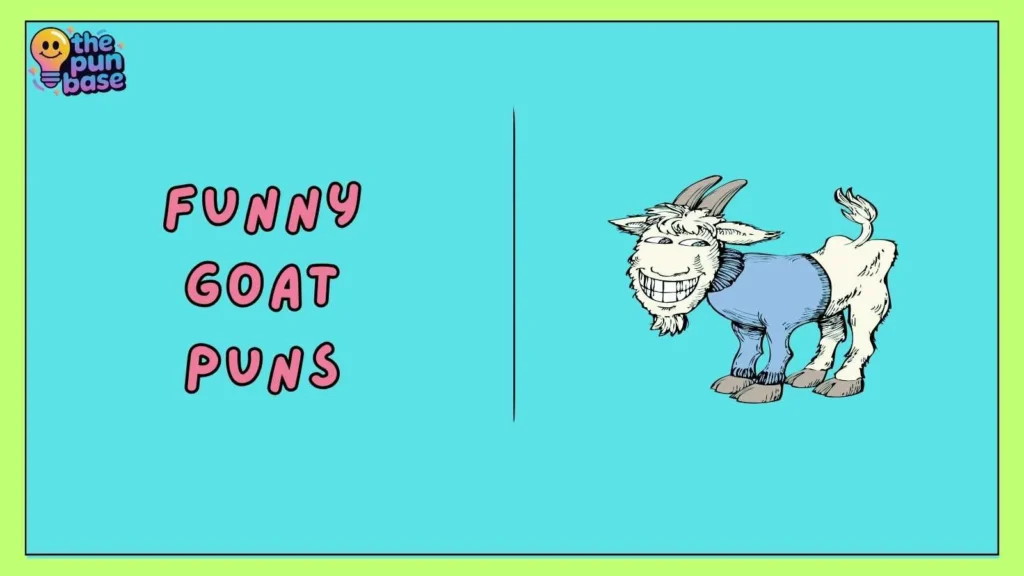 Funny Goat Puns