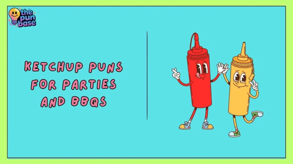 Ketchup Puns for Parties and BBQs