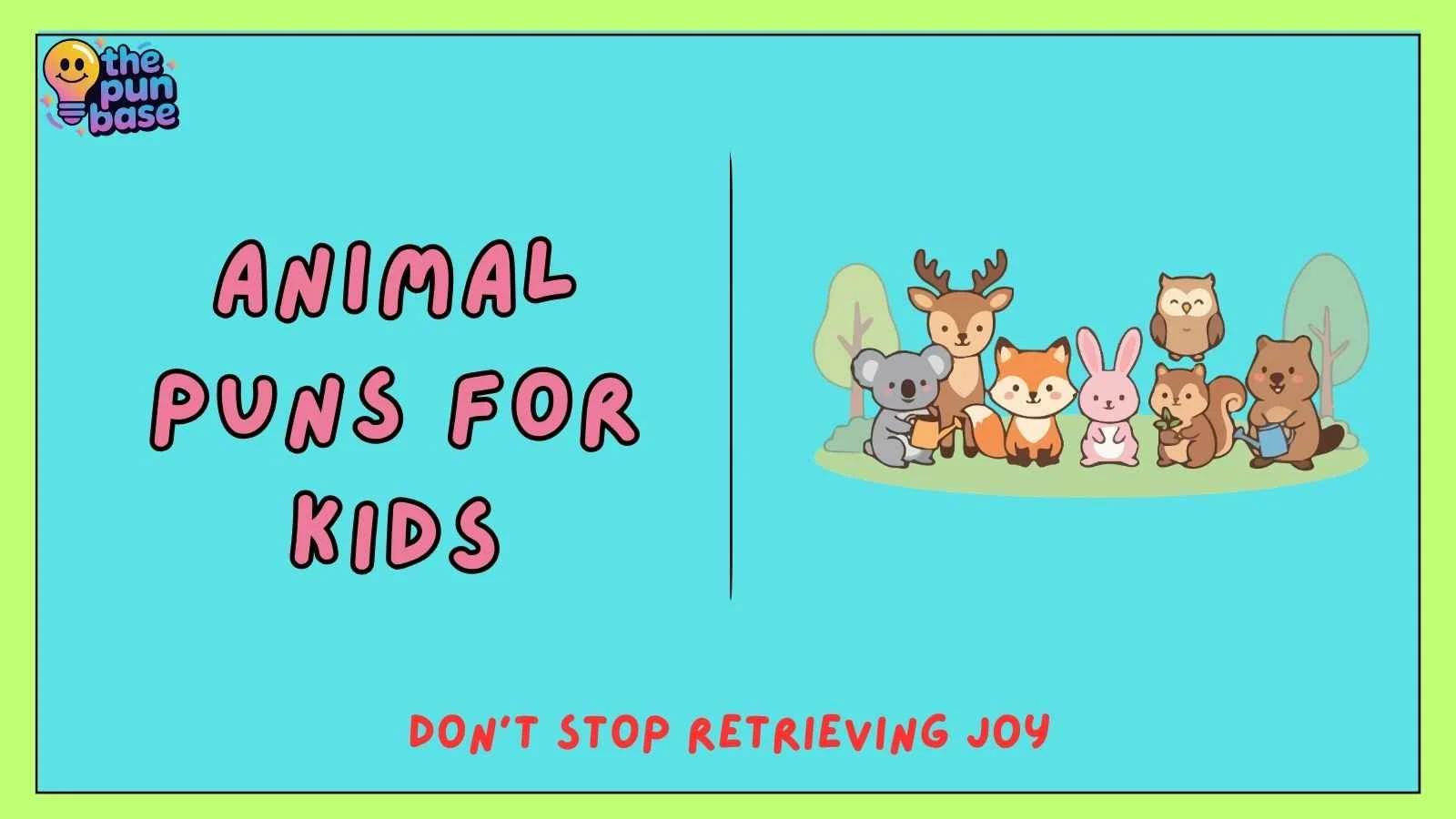 animal puns for kids