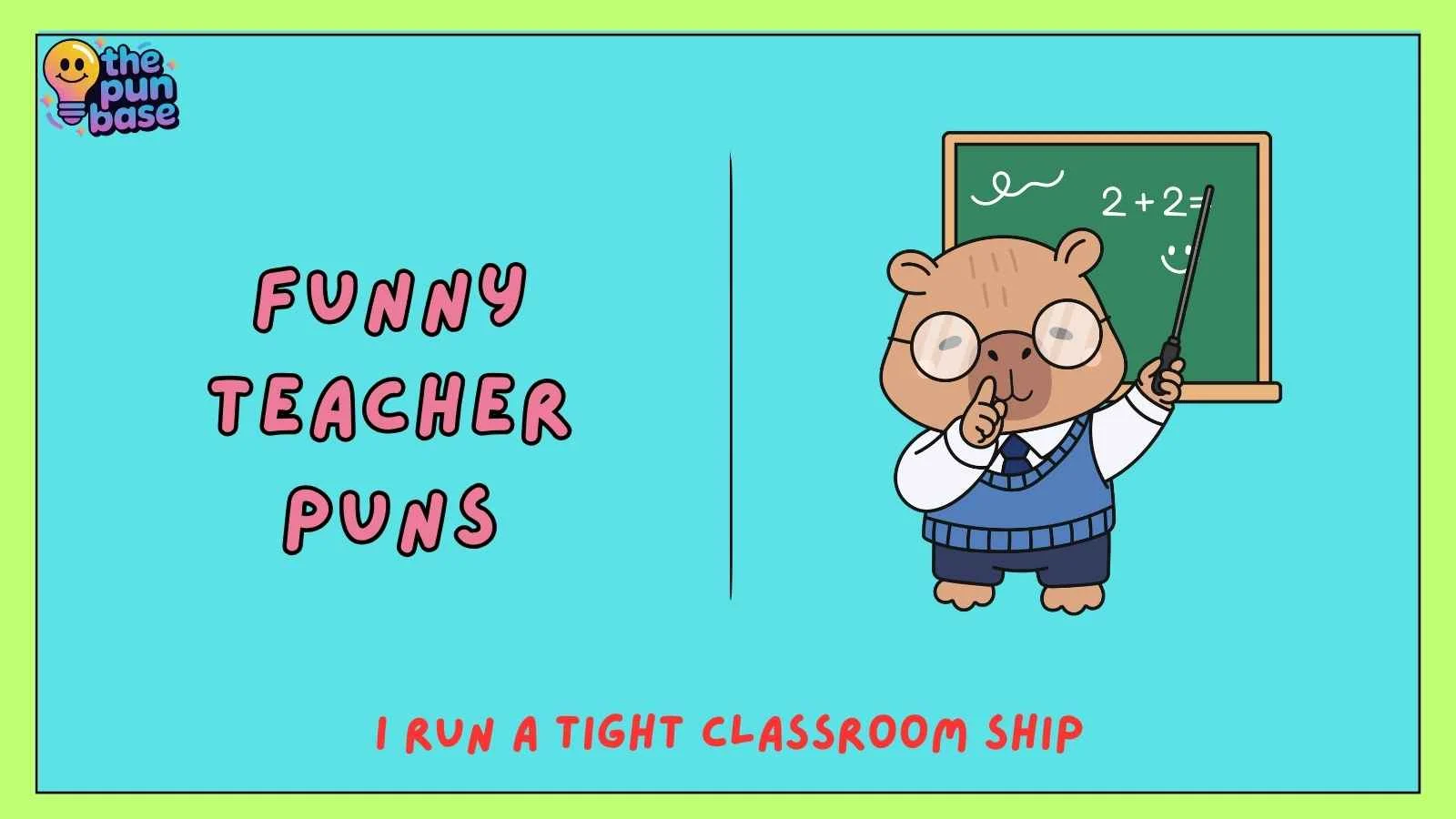 funny teacher puns