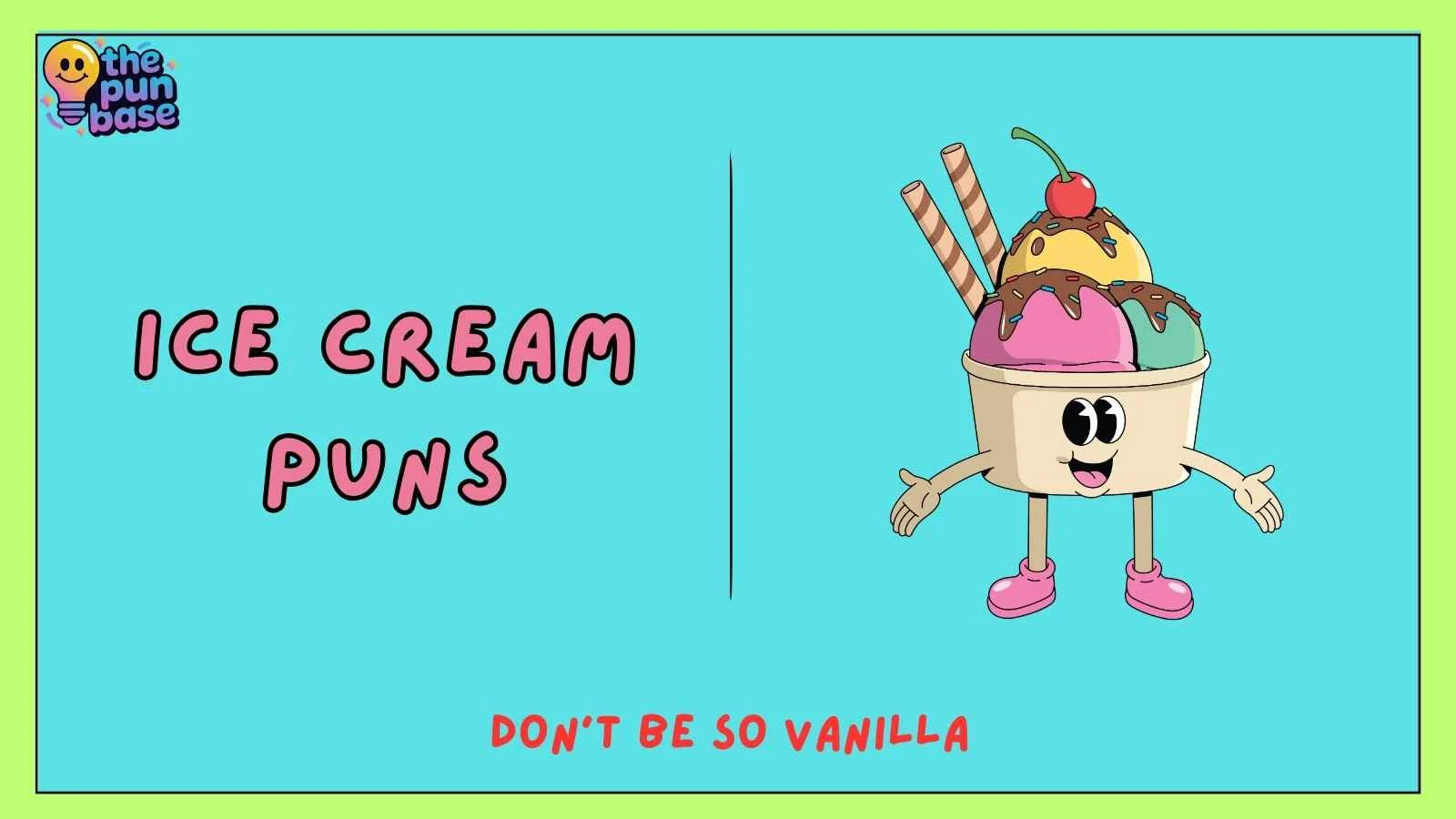 ice cream puns