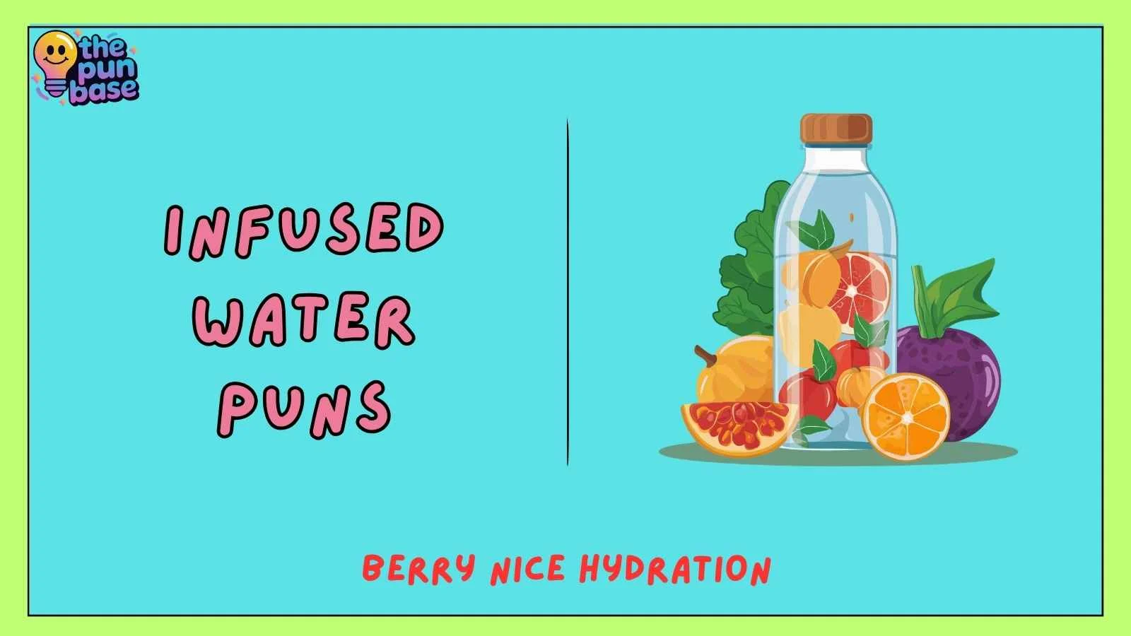 Infused Water Puns