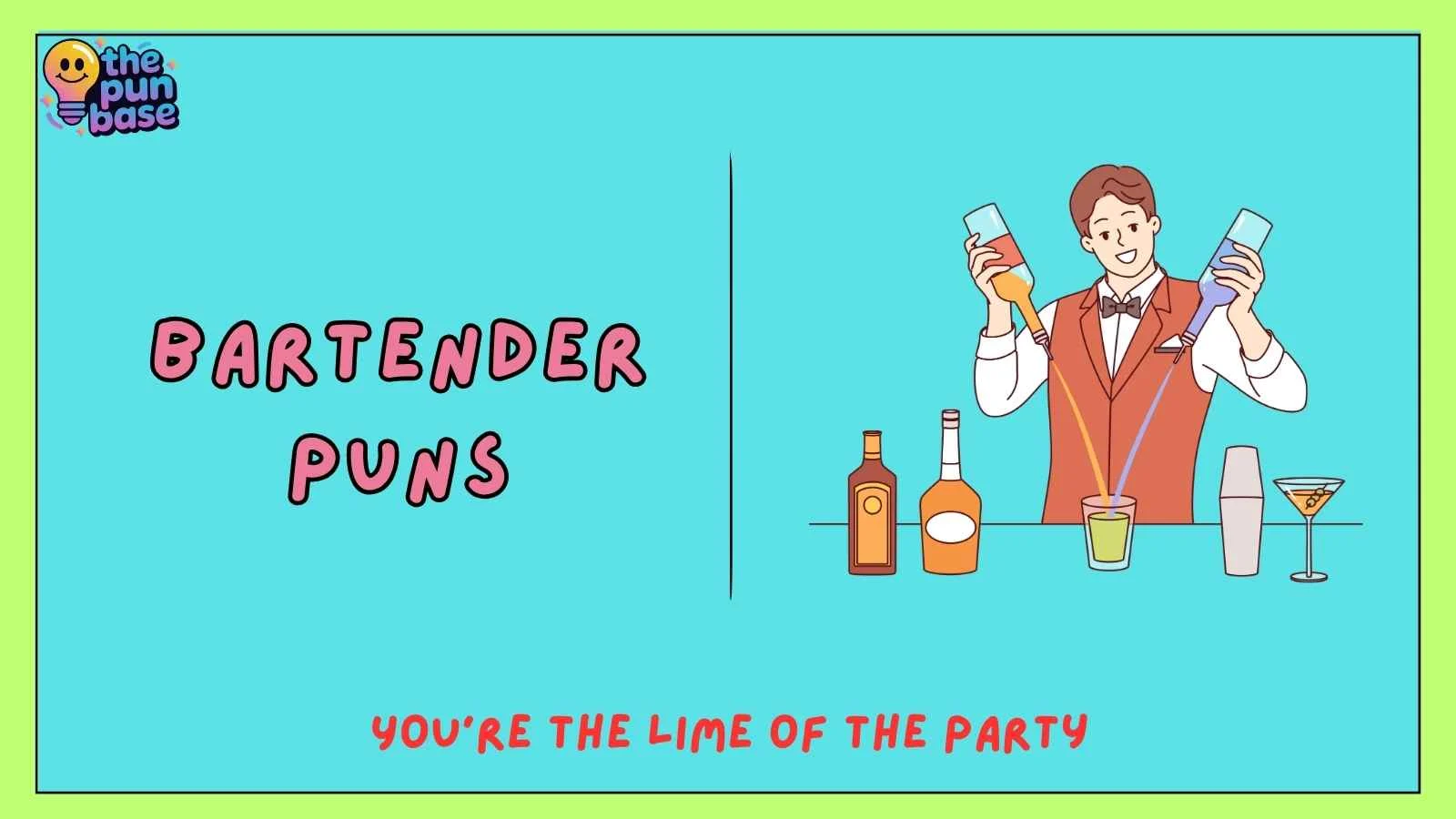 Bartender Puns