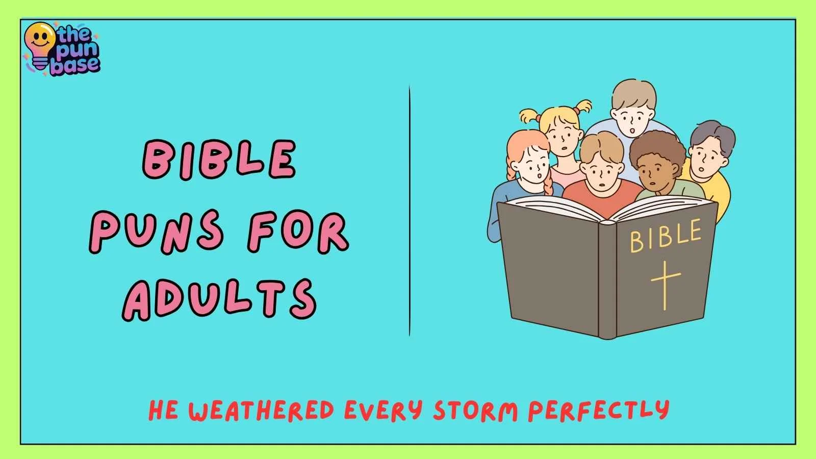 bible puns for adults