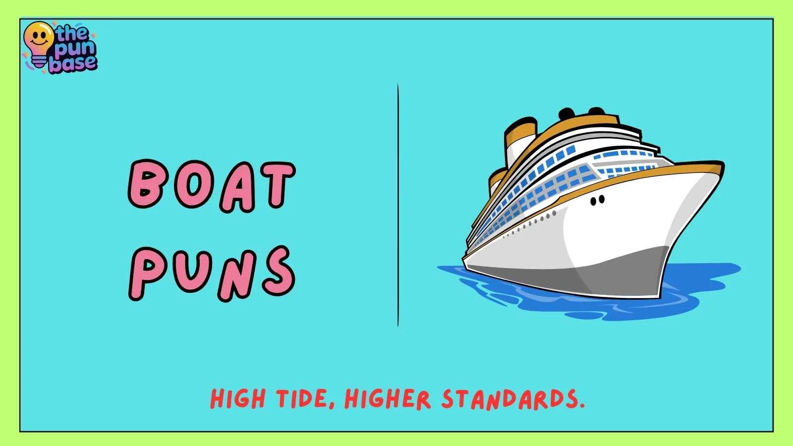boat puns