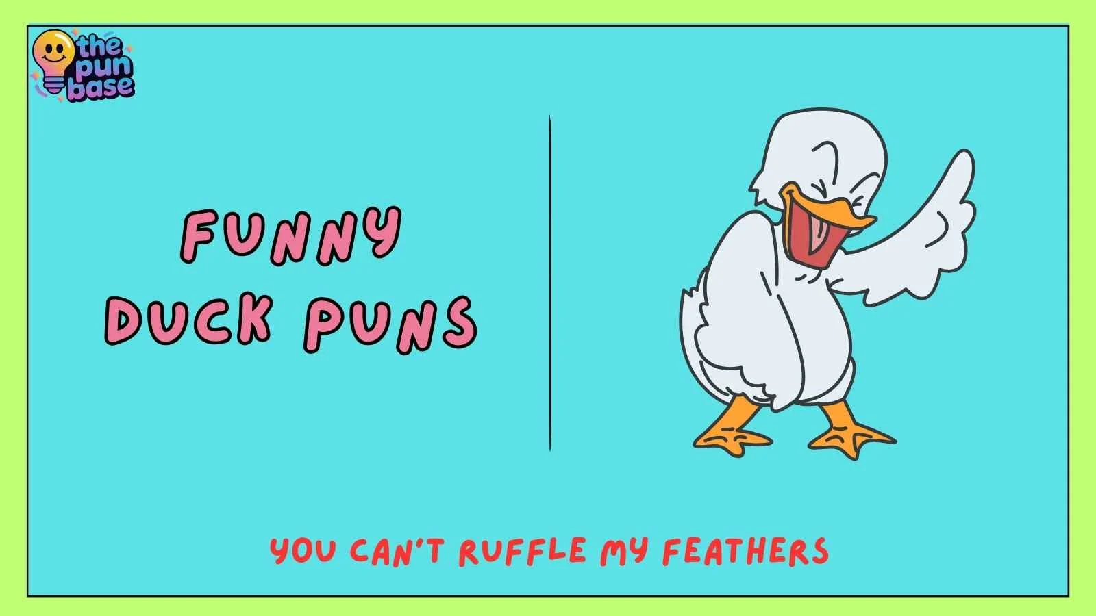 funny duck puns