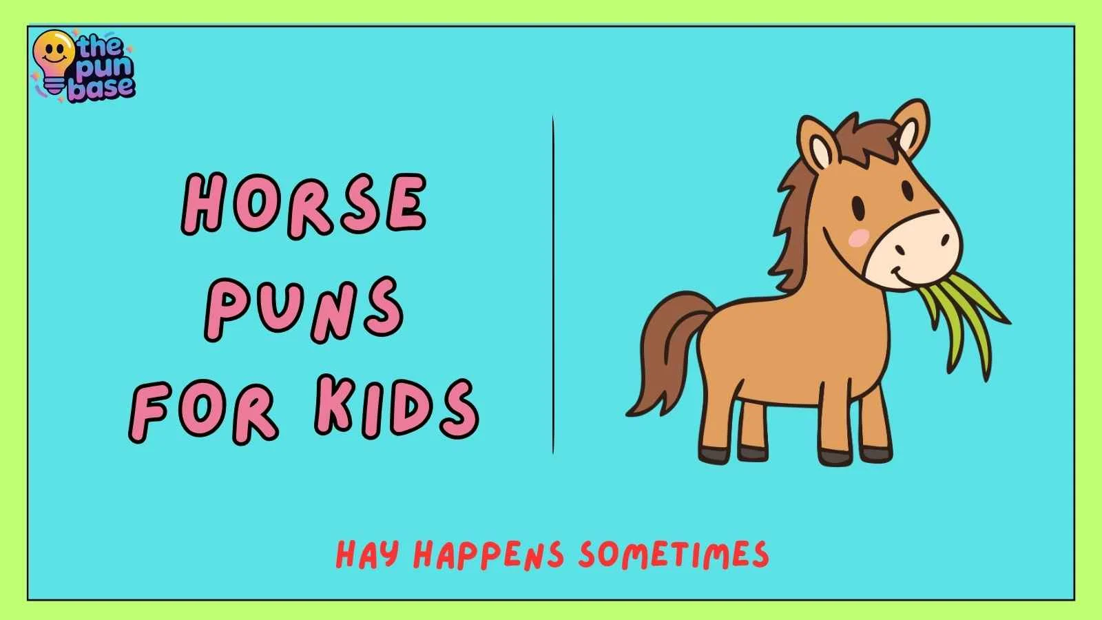 Horse Puns for Kids