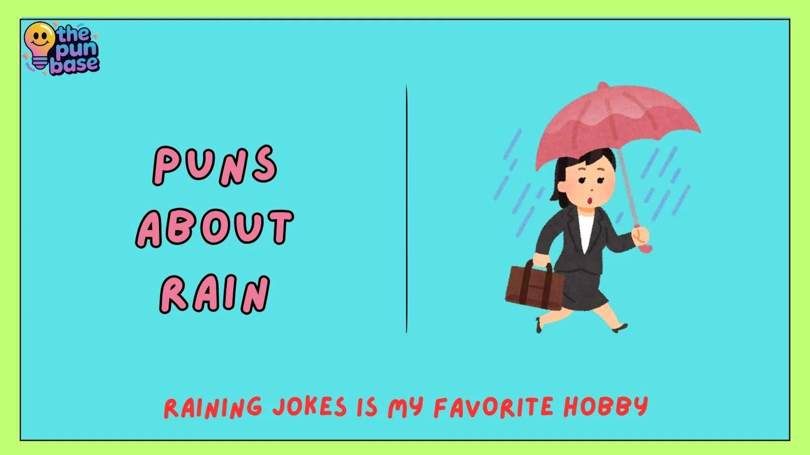 Puns about rain