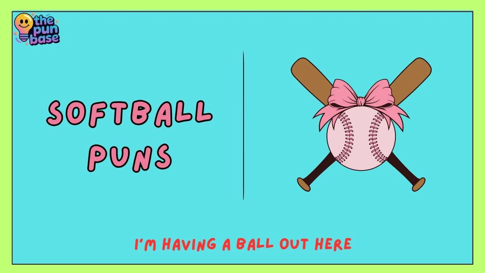 softball puns