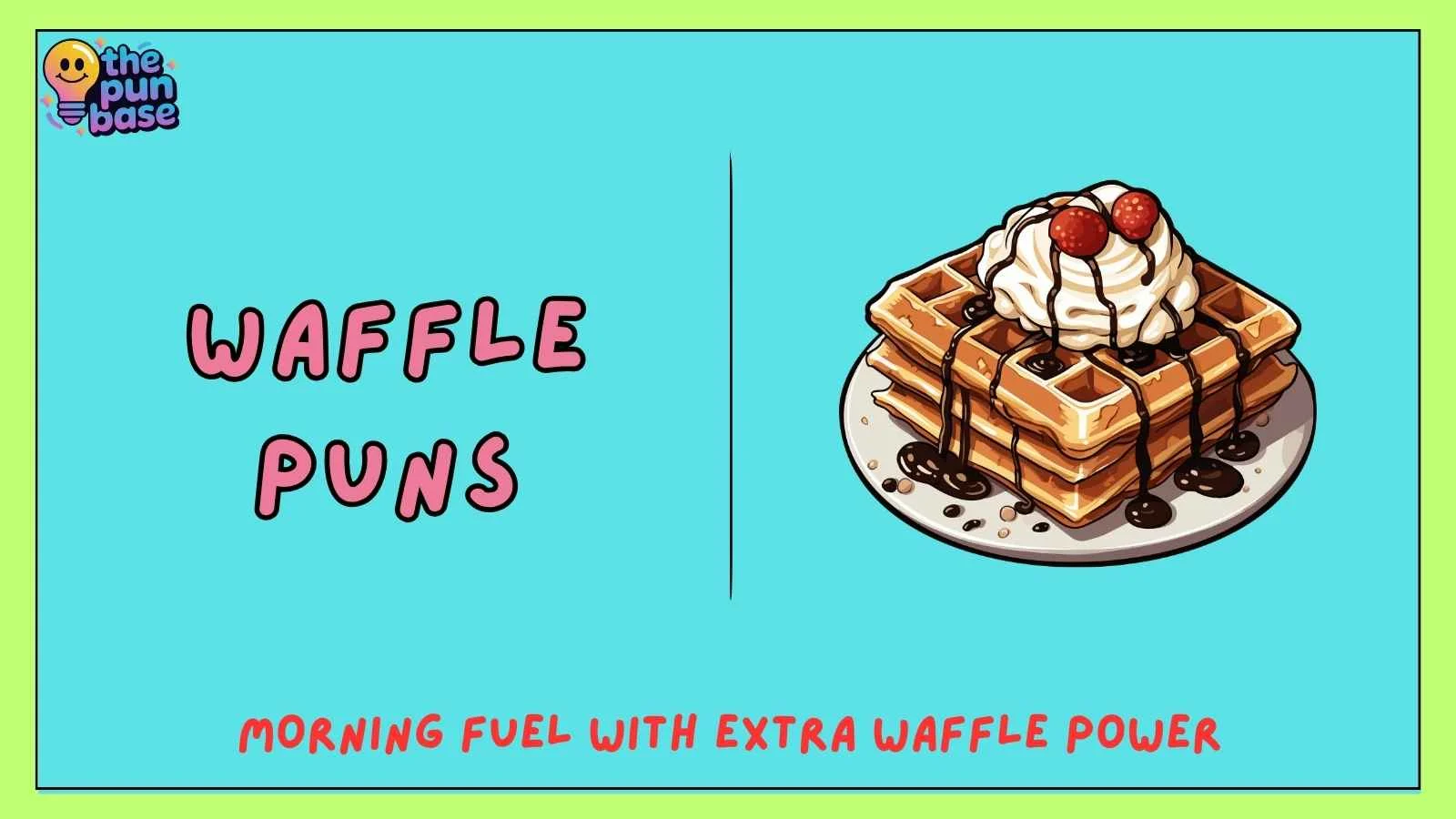 Funny waffle puns